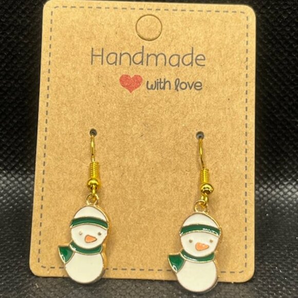 3/$12~Snowman with Green Scarf - Picture 2 of 3